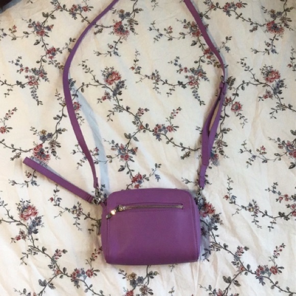 Purple cross body bag - Picture 2 of 3